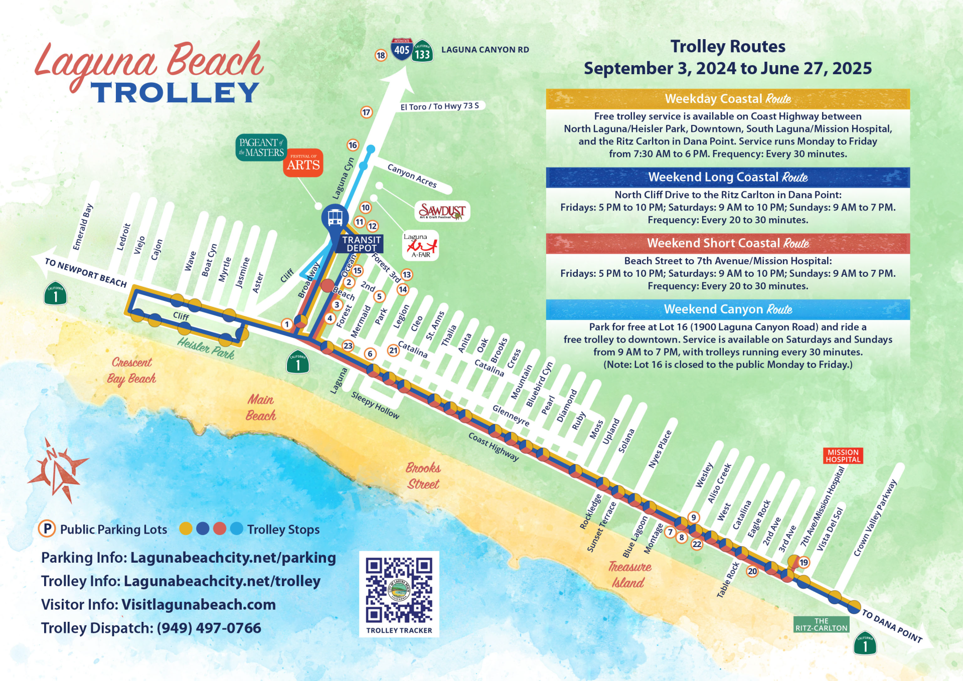 24-25 Laguna Off-Season Trolley Map